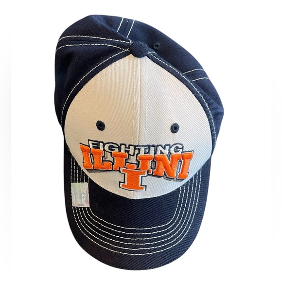 🧡💙NEW Unique Fighting Illini Adjustable Cap - officially licensed - Picture 2 of 10